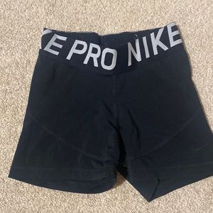 block nike pro spandex size xs